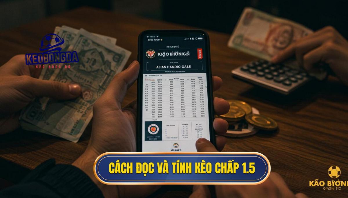 2. Hướng Dẫn Chi Tiết Cách Đọc Và Tính Tiền Kèo Chấp 1.5 Trái