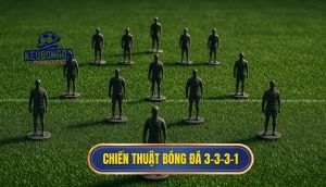 Chiến thuật bóng đá 3-3-3-1