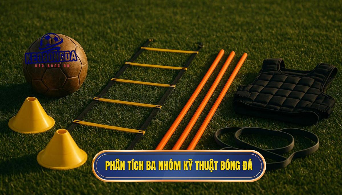 Phân tích ba nhóm Kỹ thuật đi bóng qua người chuyên sâu