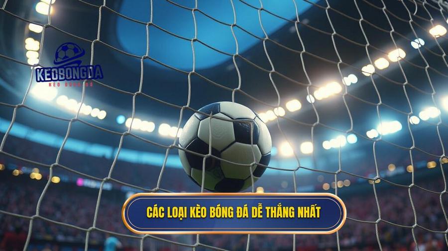 Các loại kèo bóng đá dễ thắng nhất hiện nay