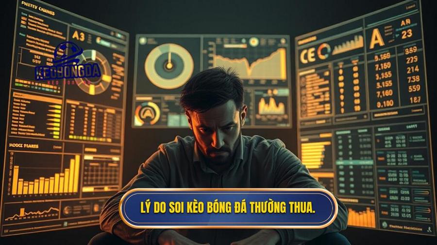 Phân tích đa chiều: Tại sao bạn thường thua khi soi kèo bóng đá ăn tiền?