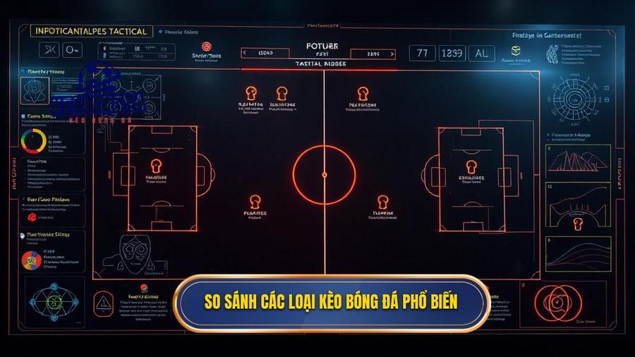 So sánh các loại kèo bóng đá phổ biến