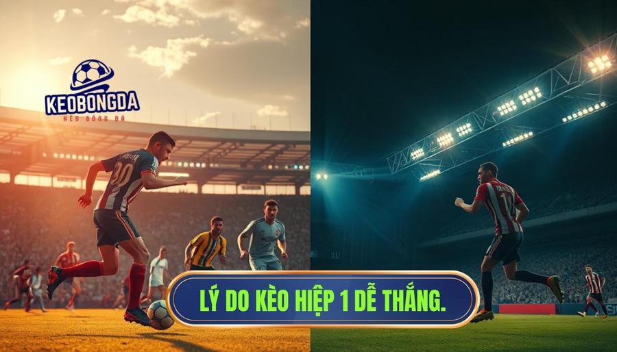 Tại sao nói Kèo hiệp 1 thường “dễ ăn” hơn hiệp 2?