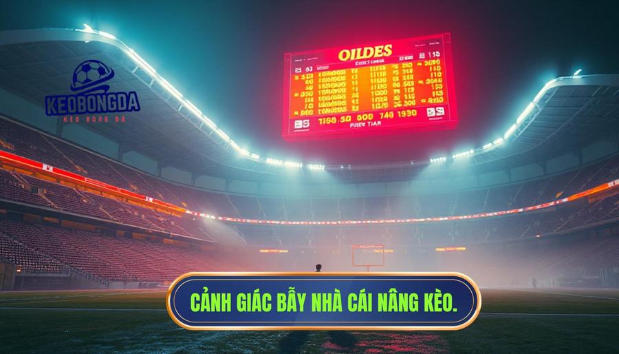 Khi nhà cái nâng kèo bất ngờ – chiêu trò "giăng bẫy" cược thủ